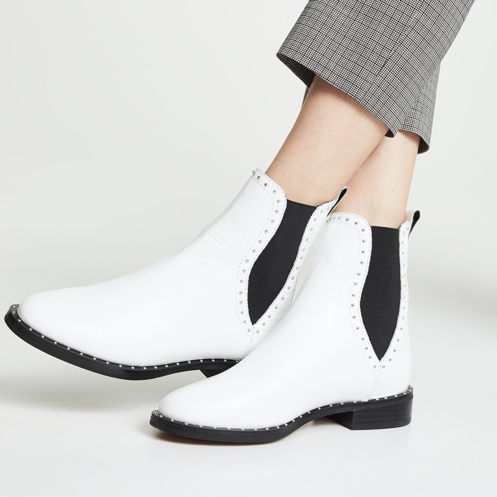 Rebecca minkoff white Sabeen Chelsea boots